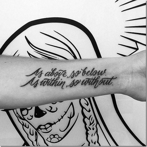 120 particular Phrase Tattoos and discover the inspiration