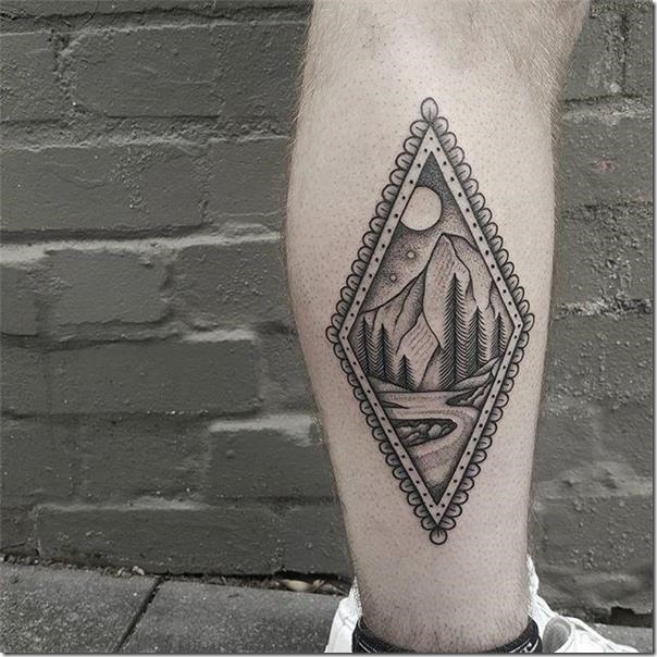 Males's Tattoos on the Leg (finest pictures!)