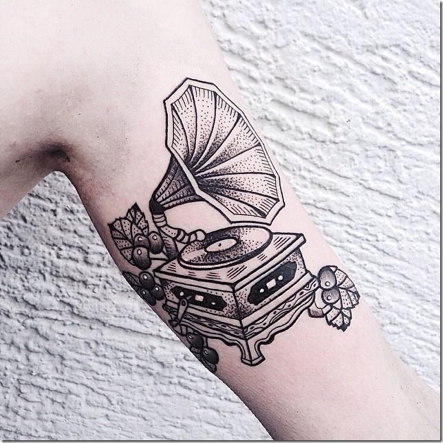 55 music tattoos and declare your love