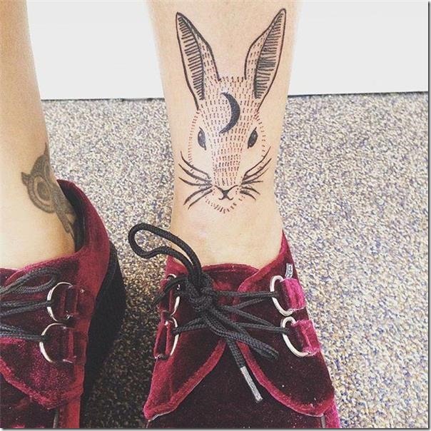 Stunning and galvanizing rabbit tattoos