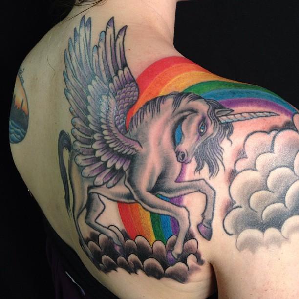 70 Unicorn Tattoos (probably the most stunning pictures!)