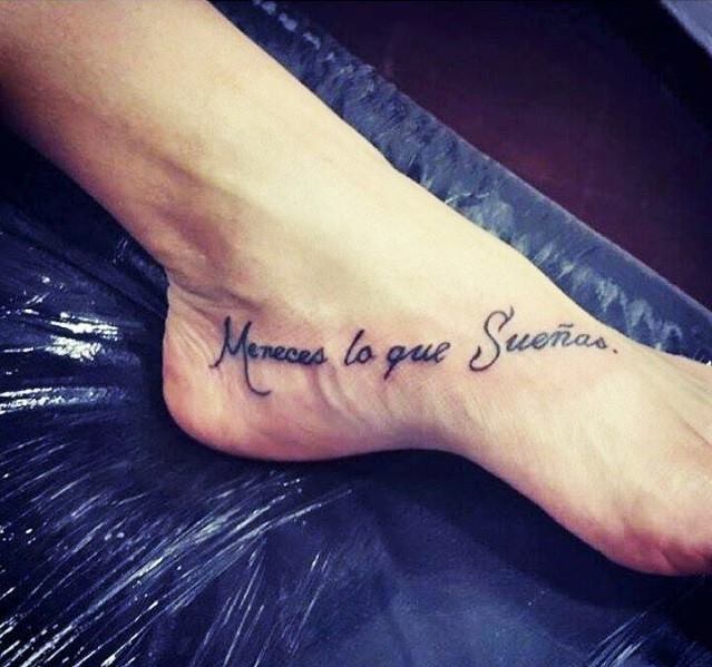 Tattoos for ladies within the foot [Creative and original designs]