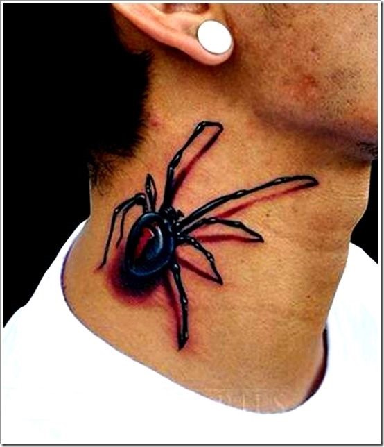 Spectacular Neck Tattoo Designs