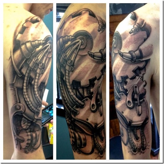 Extra Cool Steampunk Tattoo Designs