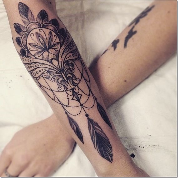 Lovely Exterior Of The Forearm Tattoos Nexttattoos