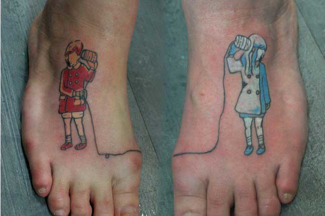 +100 Tattoos for greatest pals with nice designs