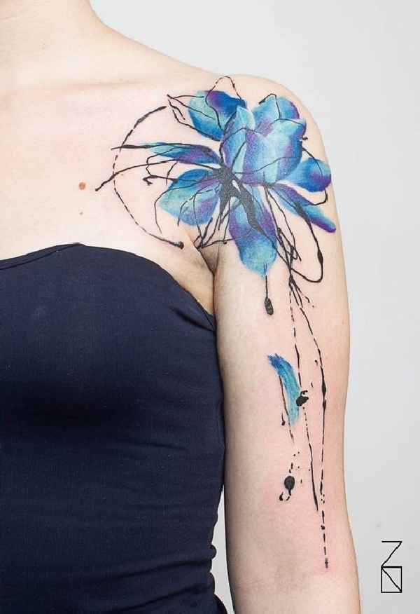 Tattoos for ladies in shade, designs and tendencies