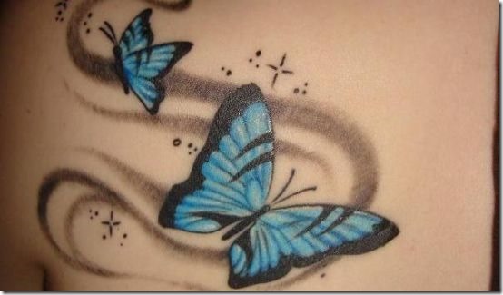 Sizzling Butterfly Tattoo Designs for Ladies