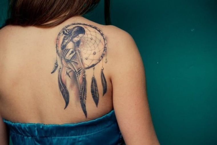 Tattoo catches dream - that means and tattoo patterns girl