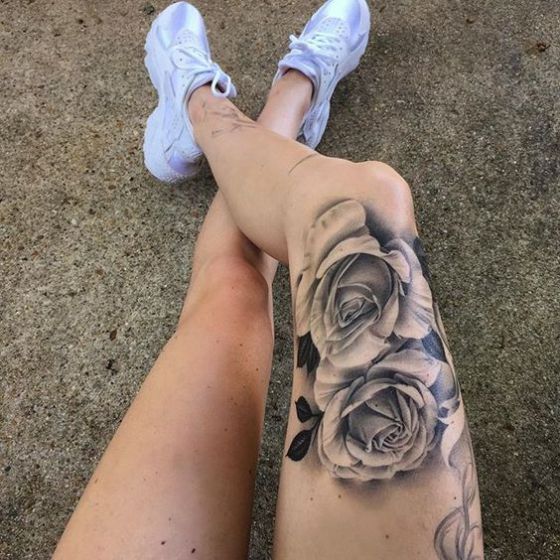 99 Roses tattoos designs for ladies