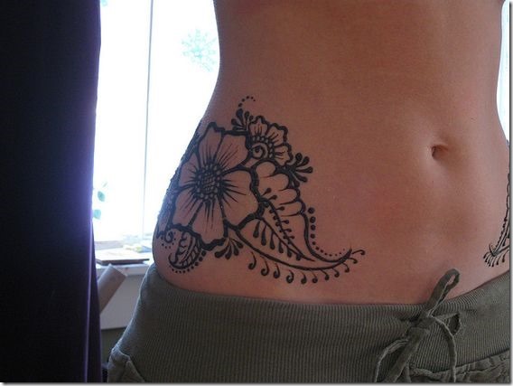 feminine tummy tuck tattoo