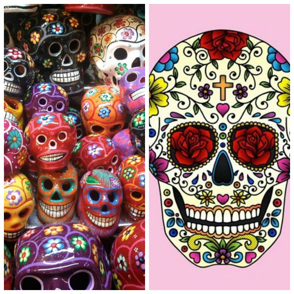 Wonderful Mexican cranium tattoos