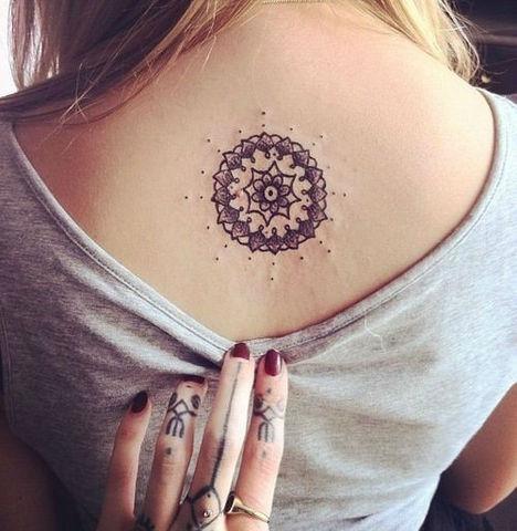 110 Mandalas Tattoos for girls