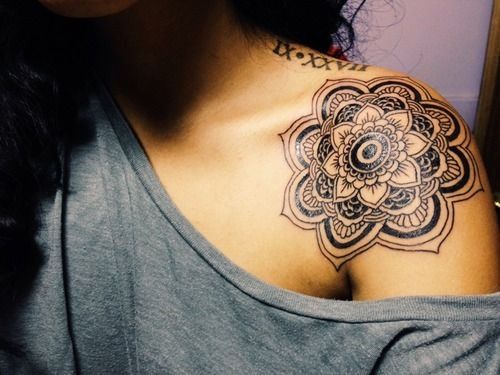 110 Mandalas Tattoos for girls