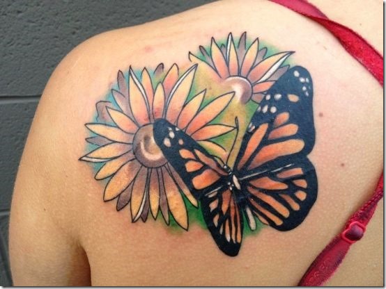 Sizzling Butterfly Tattoo Designs for Ladies