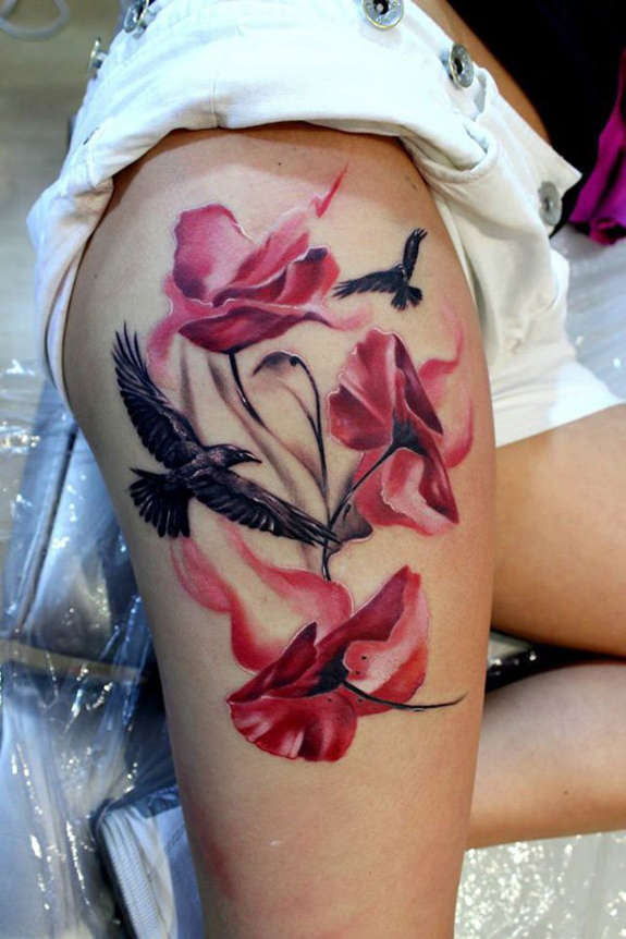 Tattoos for ladies in shade, designs and tendencies