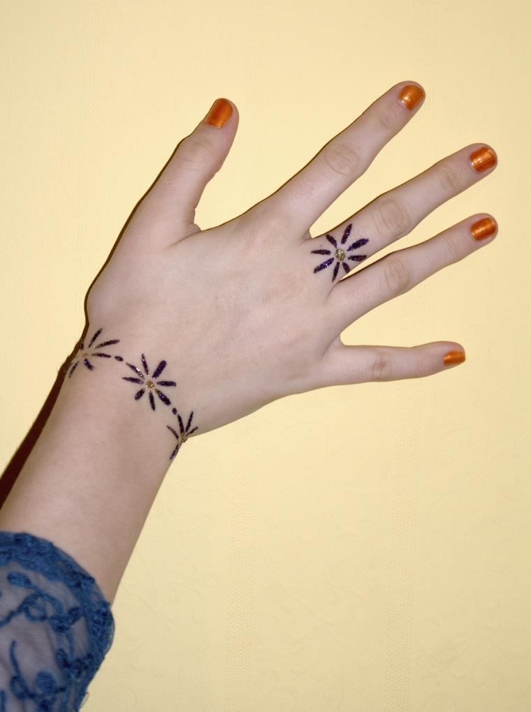 The girl wrist tattoo as stunning as discreet, proves itself
