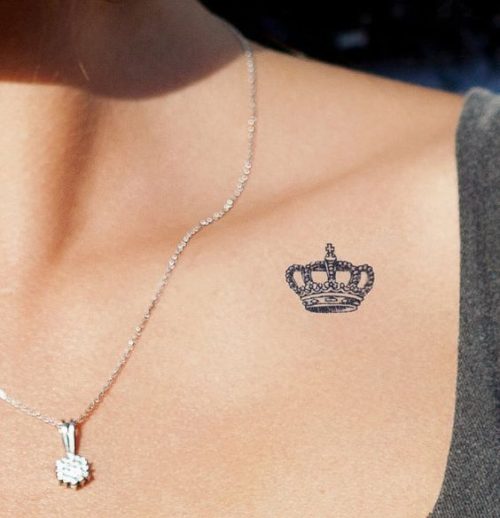 Small and delicate shoulder tattoos for girls