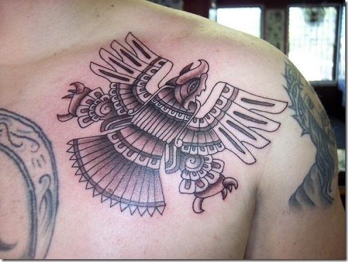 Distinctive Aztec Tattoos For Males