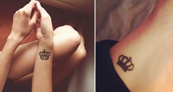 115 Small tattoos with letters and symbols for girls