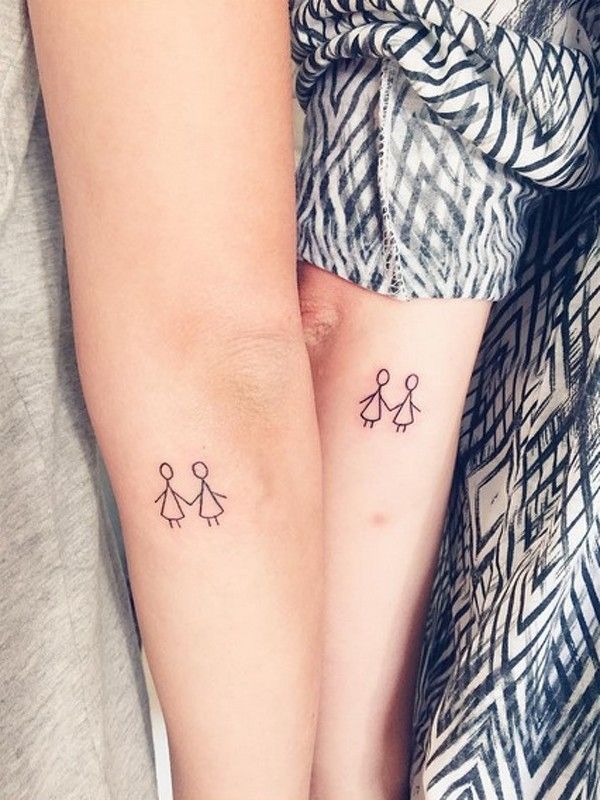 +100 Tattoos for greatest pals with nice designs