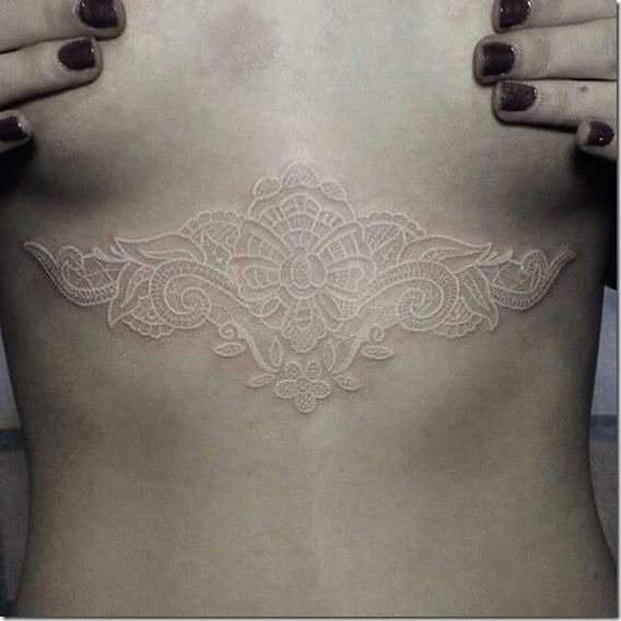 Putting Sternum Tattoo Designs For Ladies