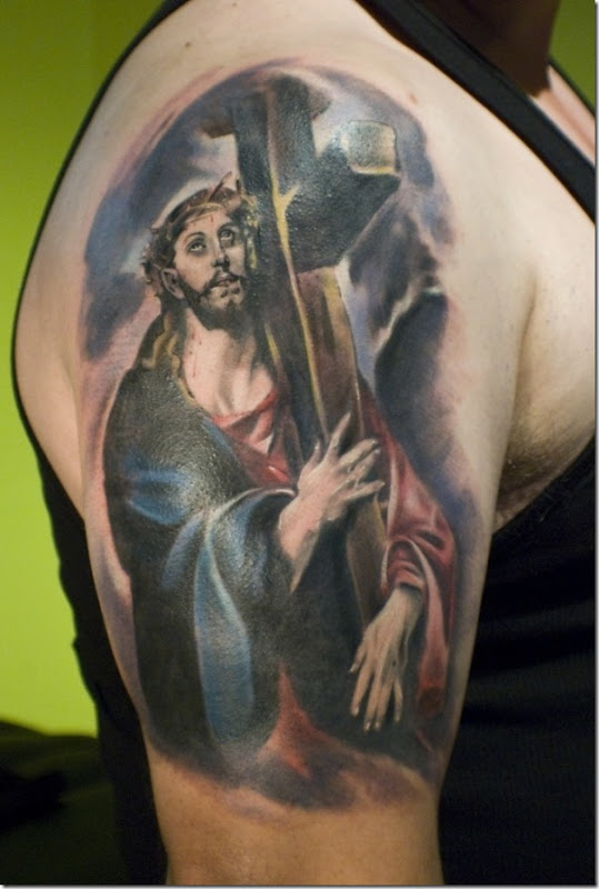 Venerate Jesus Christ Tattoo Designs