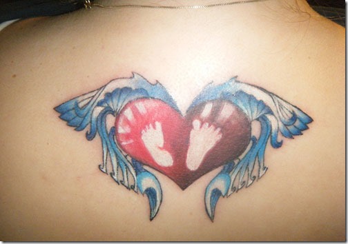 Inventive Angel Wing Tattoos