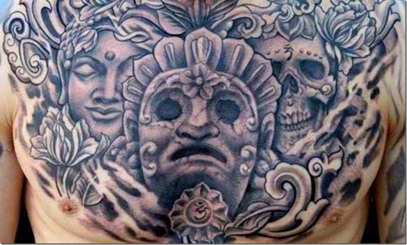 Distinctive Aztec Tattoos For Males