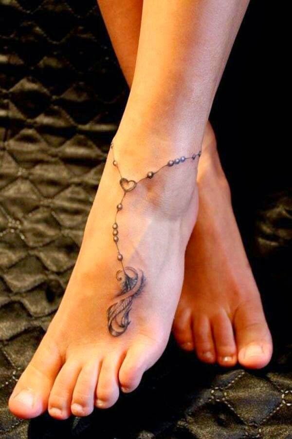 Tattoos for ladies within the foot [Creative and original designs]