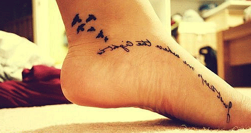 Tattoos for ladies within the foot [Creative and original designs]