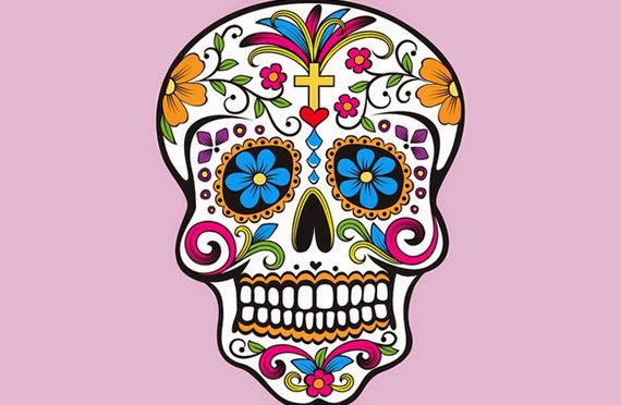 Wonderful Mexican cranium tattoos