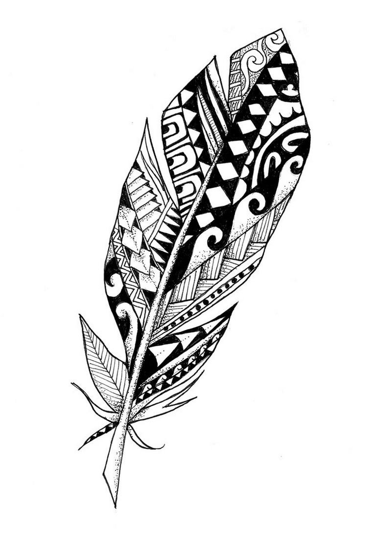 Feather tattoo: which means and 20 tattoo concepts to find