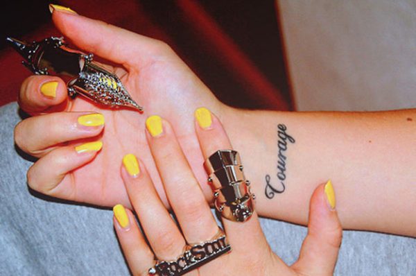 105 Tattoos on the wrist, arms and fingers small and unique