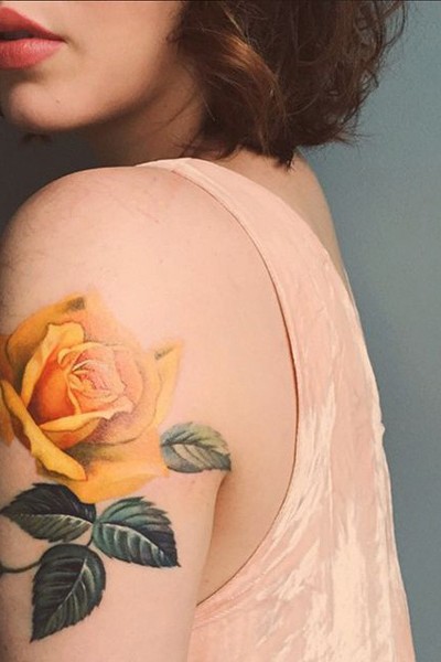 99 Roses tattoos designs for ladies