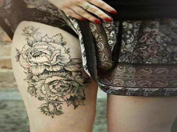 99 Roses tattoos designs for ladies