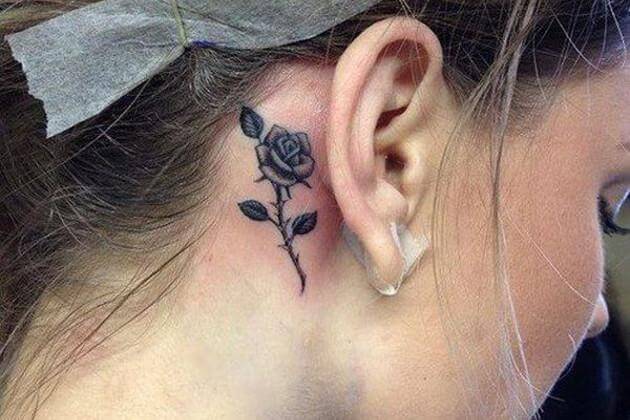 20+ minimalist flower tattoo that you'll love
