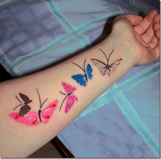 Sizzling Butterfly Tattoo Designs for Ladies