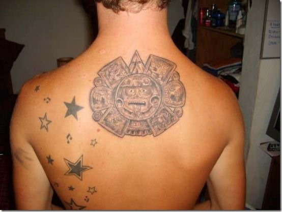 Distinctive Aztec Tattoos For Males