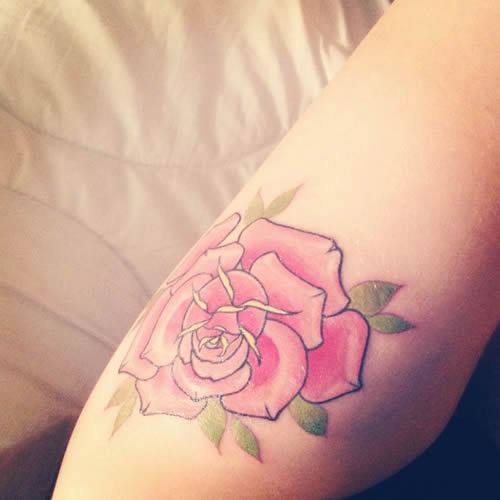 99 Roses tattoos designs for ladies