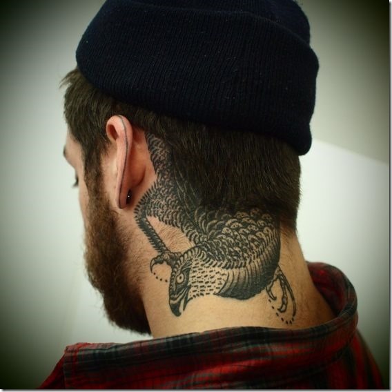 Spectacular Neck Tattoo Designs