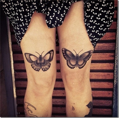 Sizzling Butterfly Tattoo Designs for Ladies