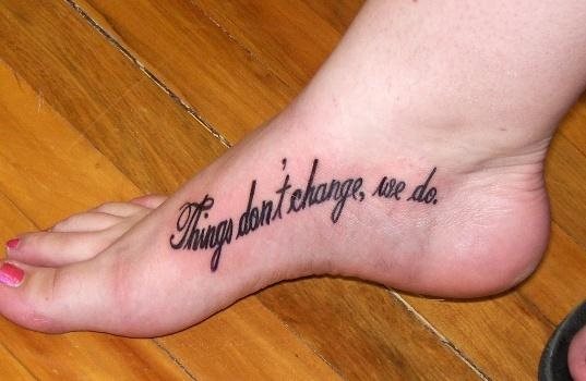 Tattoos for ladies within the foot [Creative and original designs]