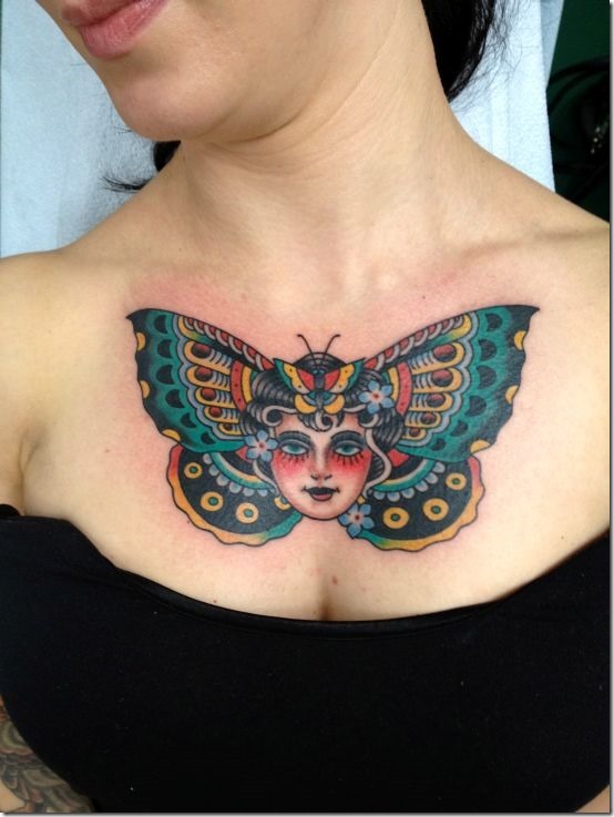 Sizzling Butterfly Tattoo Designs for Ladies