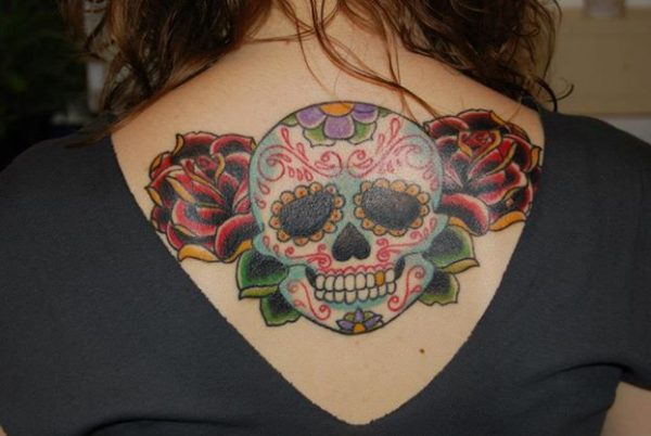 Wonderful Mexican cranium tattoos