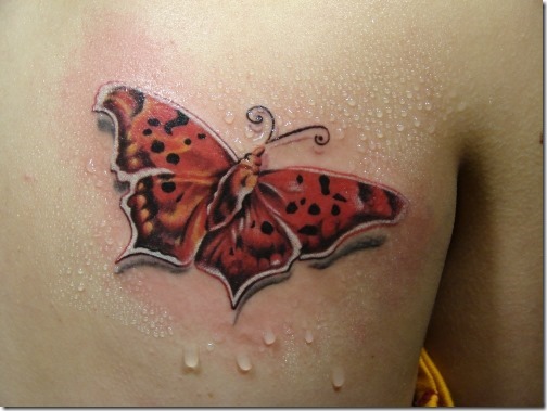 Sizzling Butterfly Tattoo Designs for Ladies