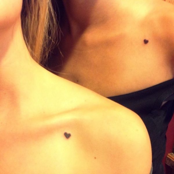 Small and delicate shoulder tattoos for girls