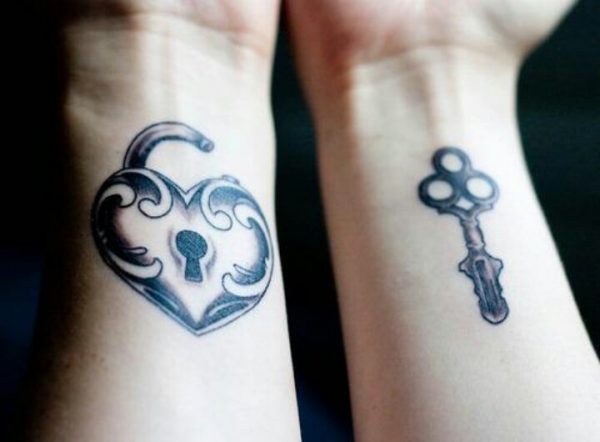 +100 Tattoos for greatest pals with nice designs