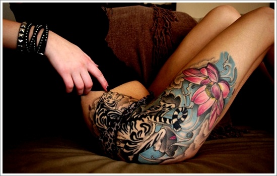 Tattoos for ladies in shade, designs and tendencies