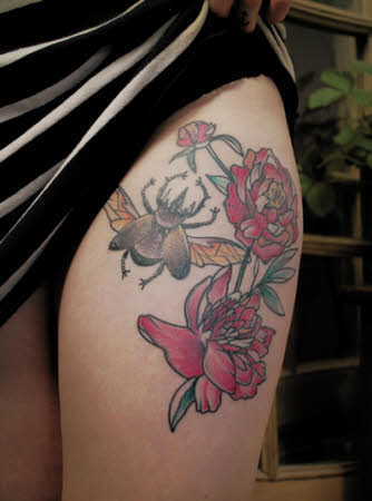 99 Roses tattoos designs for ladies